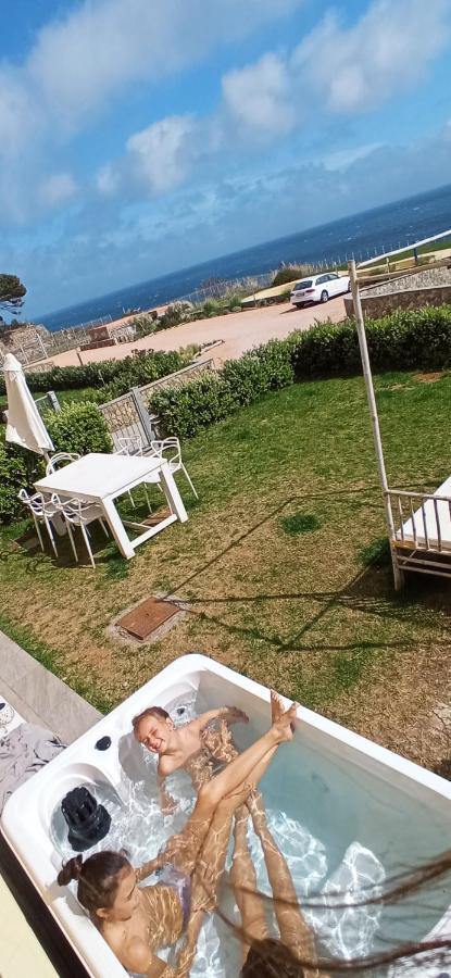 Cluxury-Torre Dei Saraceni Boutique Apt By The Sea Beach, Pool,Private Jacuzzi, Parking Cervo Kültér fotó