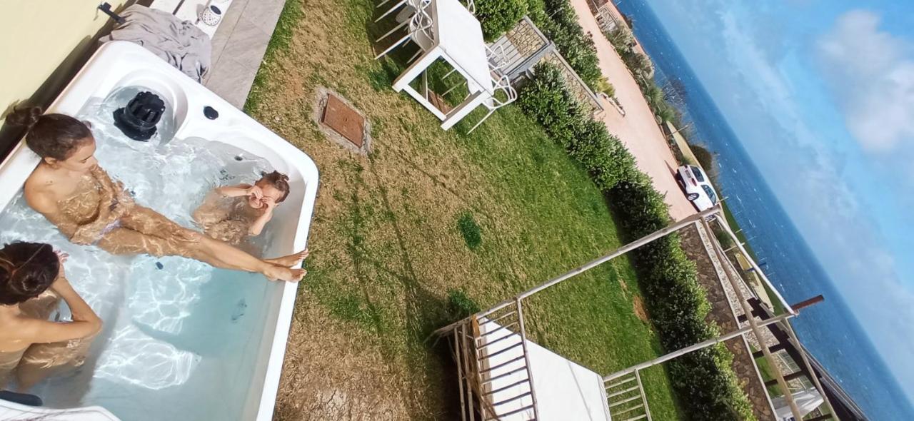 Cluxury-Torre Dei Saraceni Boutique Apt By The Sea Beach, Pool,Private Jacuzzi, Parking Cervo Kültér fotó