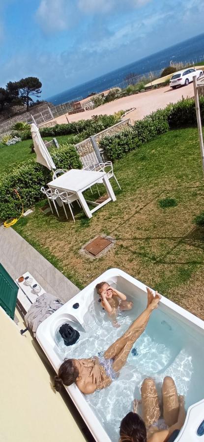 Cluxury-Torre Dei Saraceni Boutique Apt By The Sea Beach, Pool,Private Jacuzzi, Parking Cervo Kültér fotó