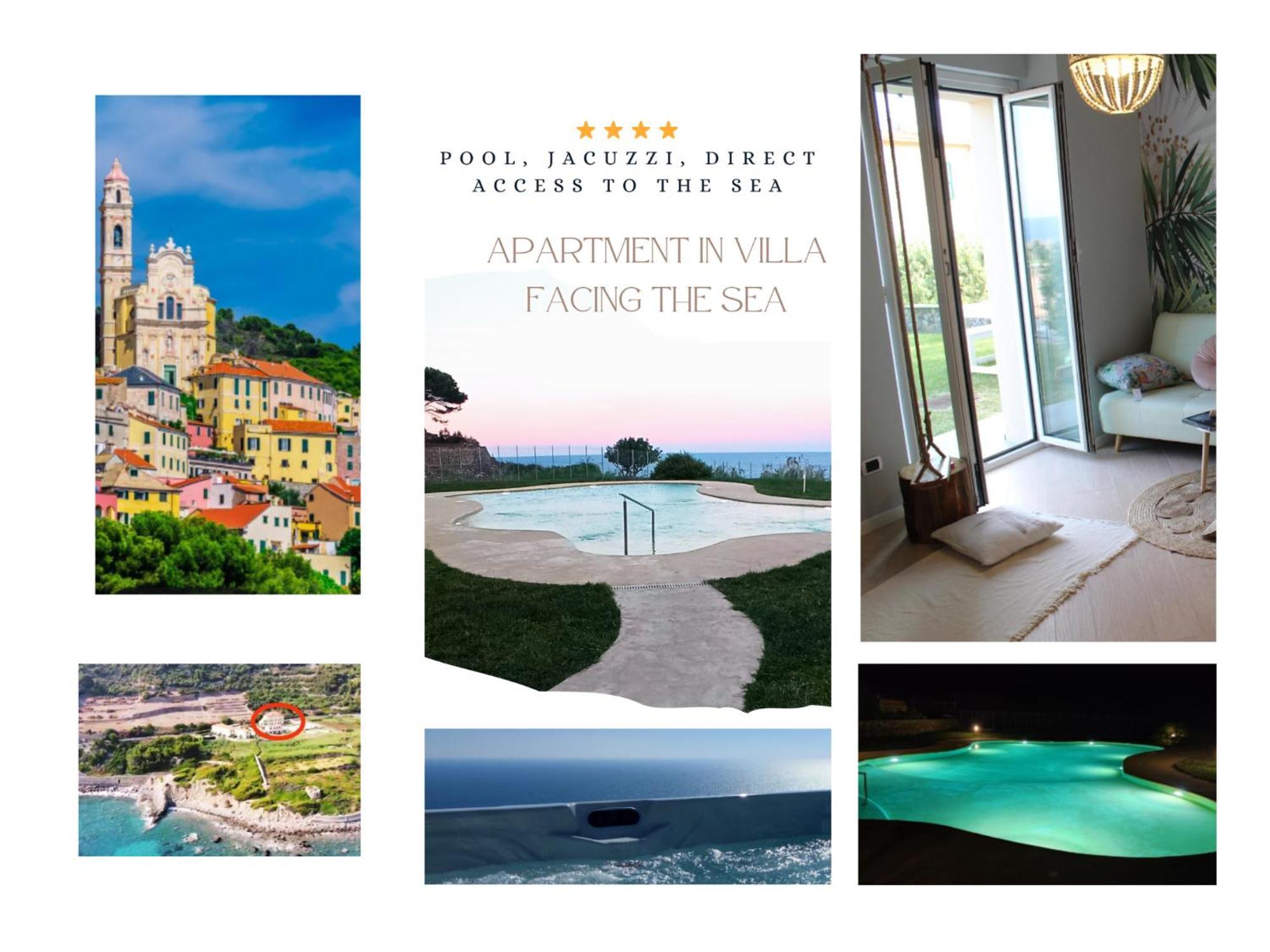 Cluxury-Torre Dei Saraceni Boutique Apt By The Sea Beach, Pool,Private Jacuzzi, Parking Cervo Kültér fotó